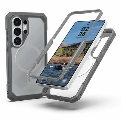 MagSafe-deksel for Samsung Galaxy S26 Ultra S948, Urban Armor Gear, Trooper, Gjennomsiktig grå