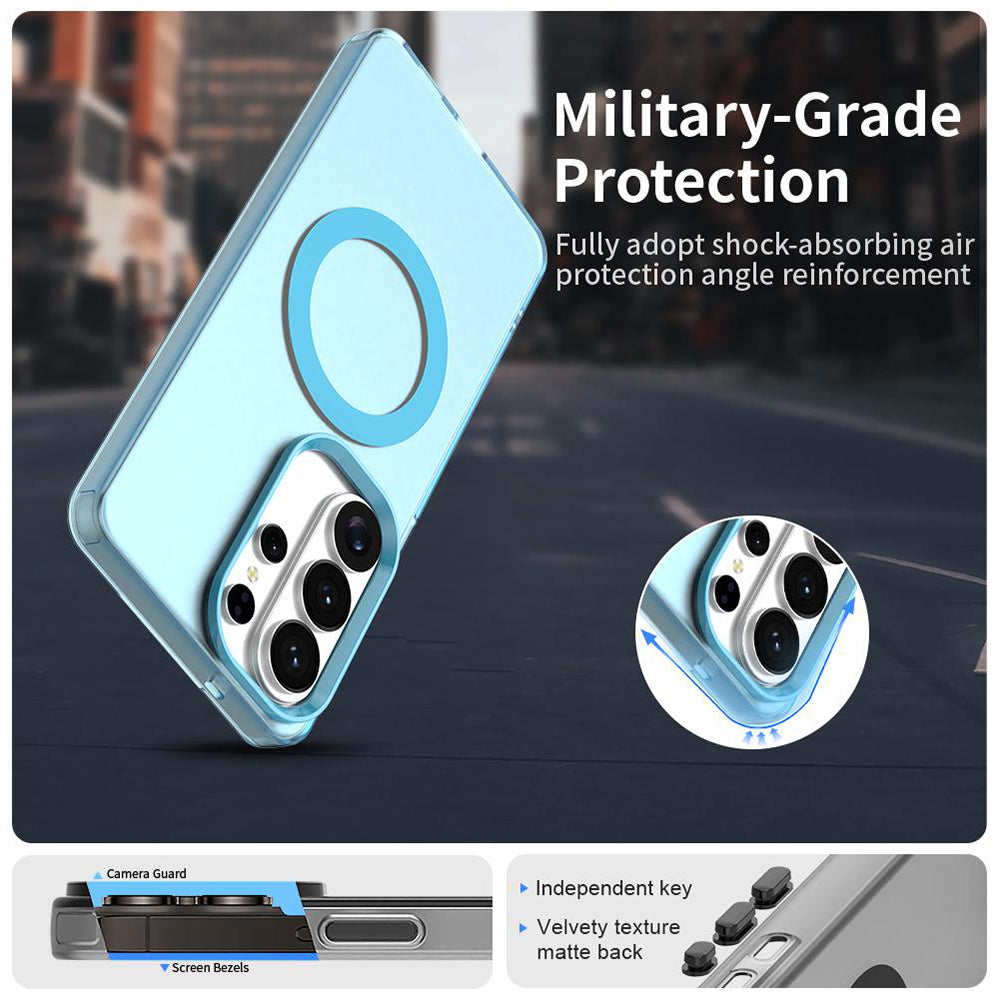 MagSafe-deksel for Samsung Galaxy S26 Ultra, Techsuit, CandyCase, Blå