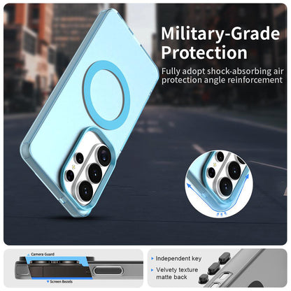 MagSafe-deksel for Samsung Galaxy S26 Ultra, Techsuit, CandyCase, Blå