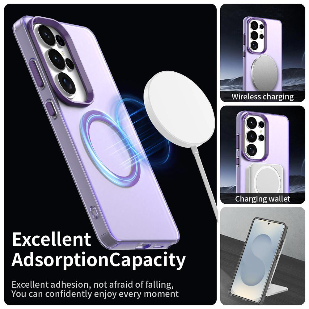 MagSafe-deksel for Samsung Galaxy S26 Ultra S948, Techsuit, CandyCase, Lilla
