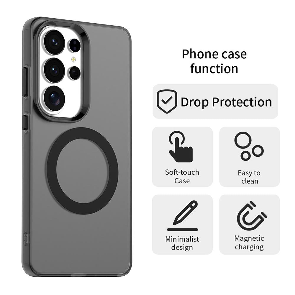 MagSafe-deksel for Samsung Galaxy S26 Ultra, Techsuit, CandyCase, Svart