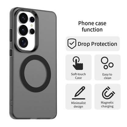 MagSafe-deksel for Samsung Galaxy S26 Ultra, Techsuit, CandyCase, Svart