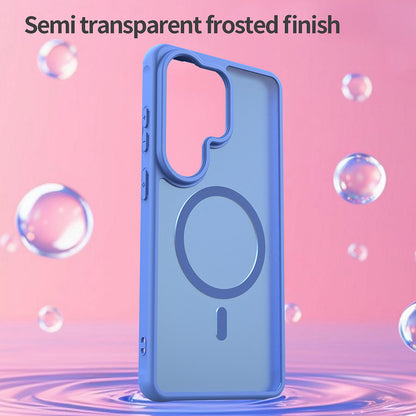 MagSafe-deksel for Samsung Galaxy S26 Ultra, Techsuit, HaloFrost II, Blå