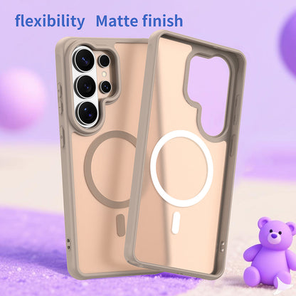 MagSafe-deksel for Samsung Galaxy S26 Ultra S948, Techsuit, HaloFrost II, Gull