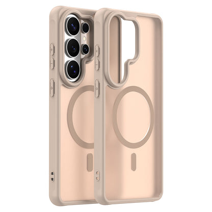 MagSafe-deksel for Samsung Galaxy S26 Ultra S948, Techsuit, HaloFrost II, Gull