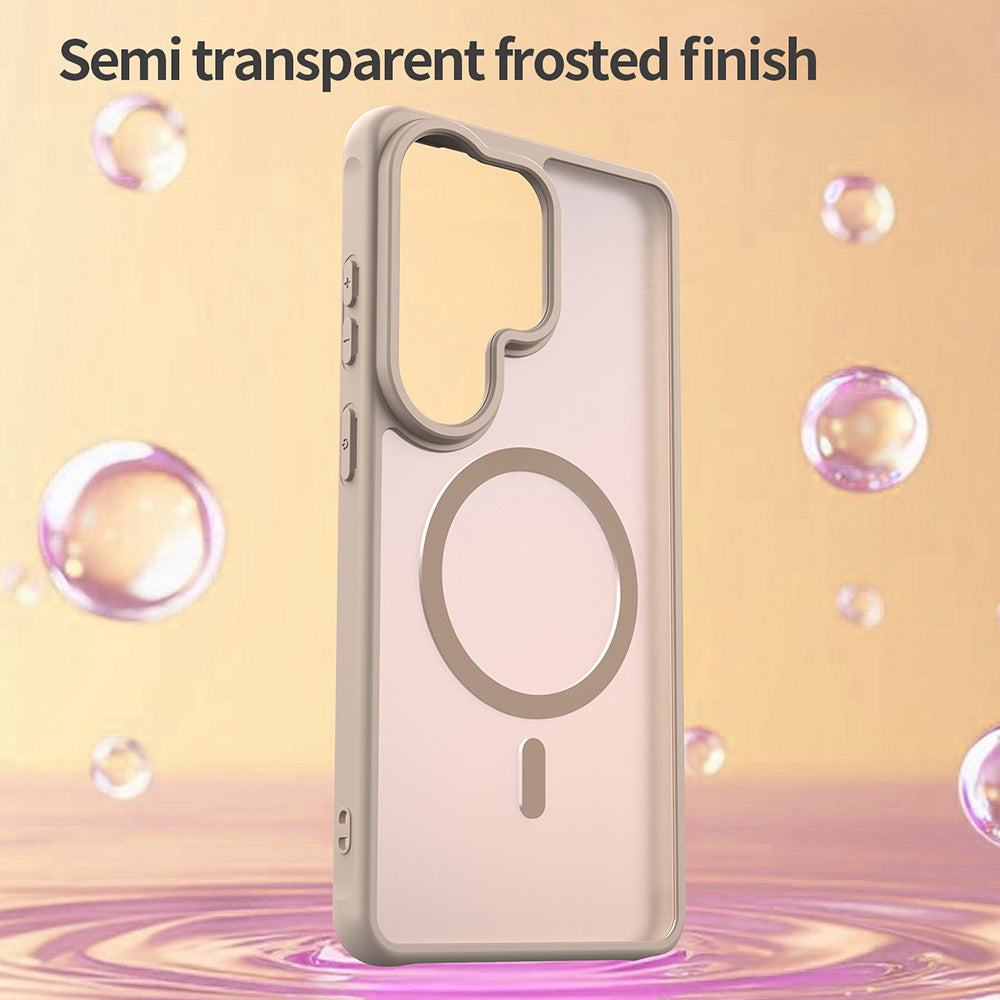 MagSafe-deksel for Samsung Galaxy S26 Ultra S948, Techsuit, HaloFrost II, Gull