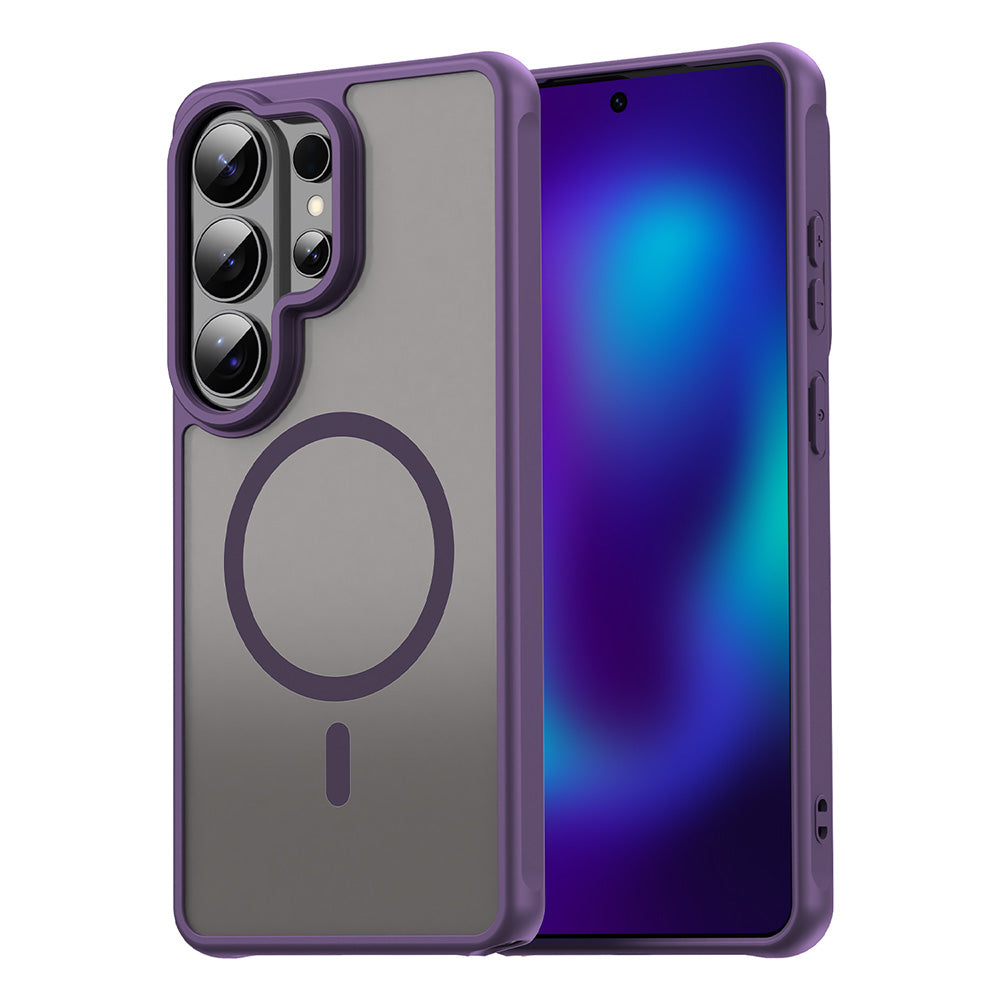 MagSafe-deksel for Samsung Galaxy S26 Ultra, Techsuit, HaloFrost II, Lilla