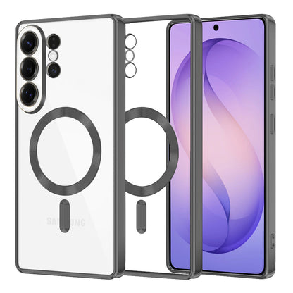 MagSafe-deksel for Samsung Galaxy S26 Ultra, Techsuit, Luxury Crystal, Svart