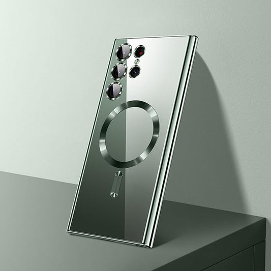 MagSafe-deksel for Samsung Galaxy S26 Ultra, Techsuit, Luxury Crystal, Rosie