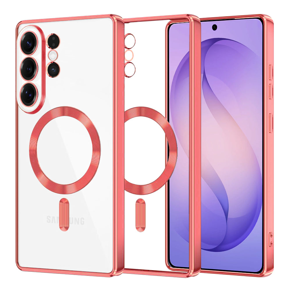 MagSafe-deksel for Samsung Galaxy S26 Ultra, Techsuit, Luxury Crystal, Rosie