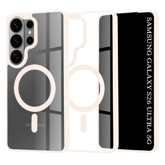 MagSafe-deksel for Samsung Galaxy S26 Ultra, Techsuit, Pro, Rosa