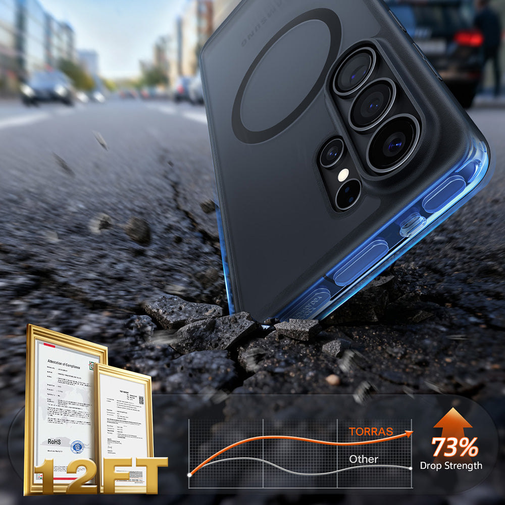 MagSafe-deksel for Samsung Galaxy S26 Ultra S948, Torras, Guardian, Svart