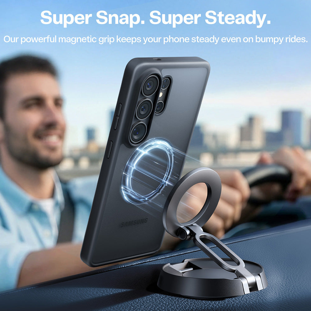 MagSafe-deksel for Samsung Galaxy S26 Ultra S948, Torras, Guardian, Svart