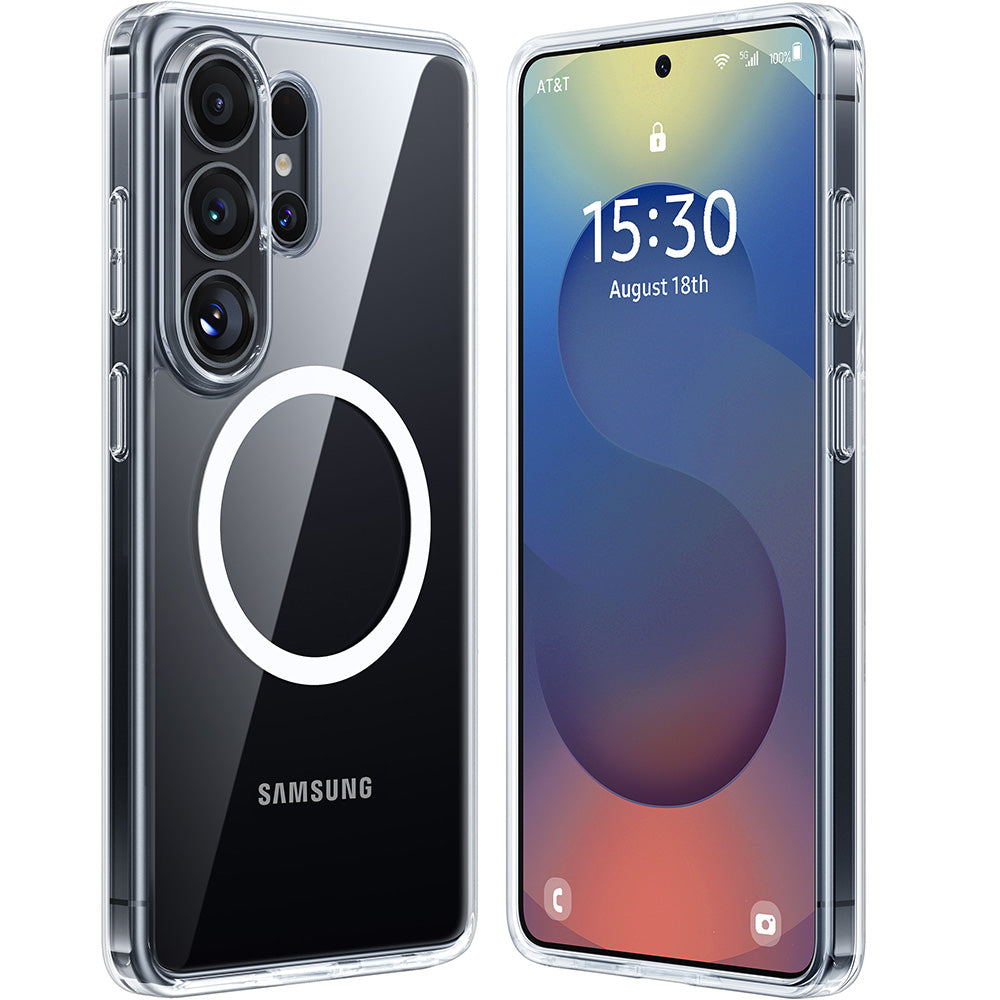 MagSafe deksel for Samsung Galaxy S26 Ultra, Torras, Guardian, Gjennomsiktig