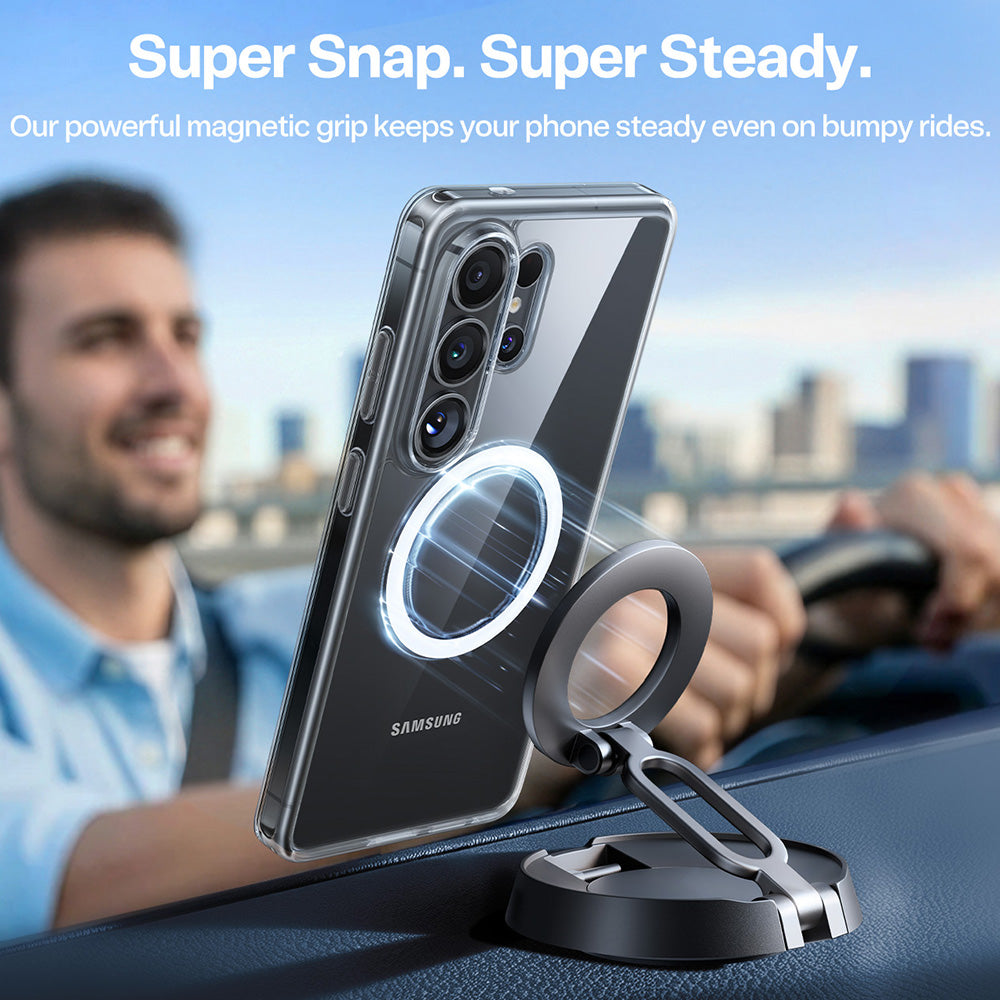 MagSafe deksel for Samsung Galaxy S26 Ultra, Torras, Guardian, Gjennomsiktig