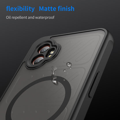 MagSafe-deksel for Samsung Galaxy XCover7 Pro, Techsuit, HaloFrost II, svart