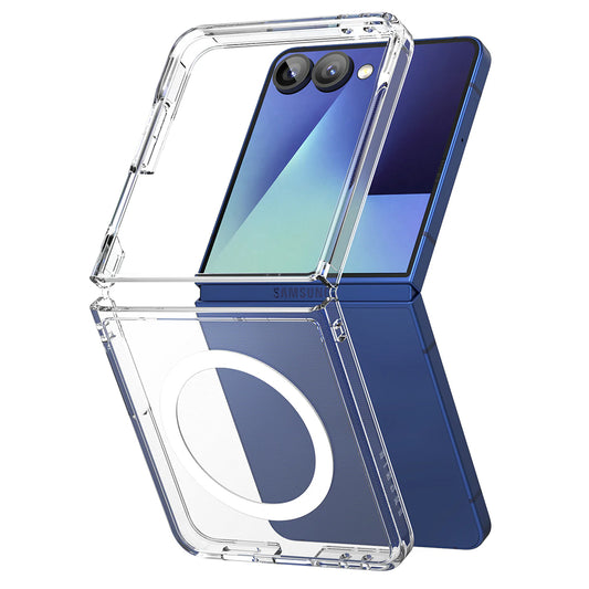 MagSafe-deksel for Samsung Galaxy Z Flip7 F766, Ringke, Fusion, Transparent