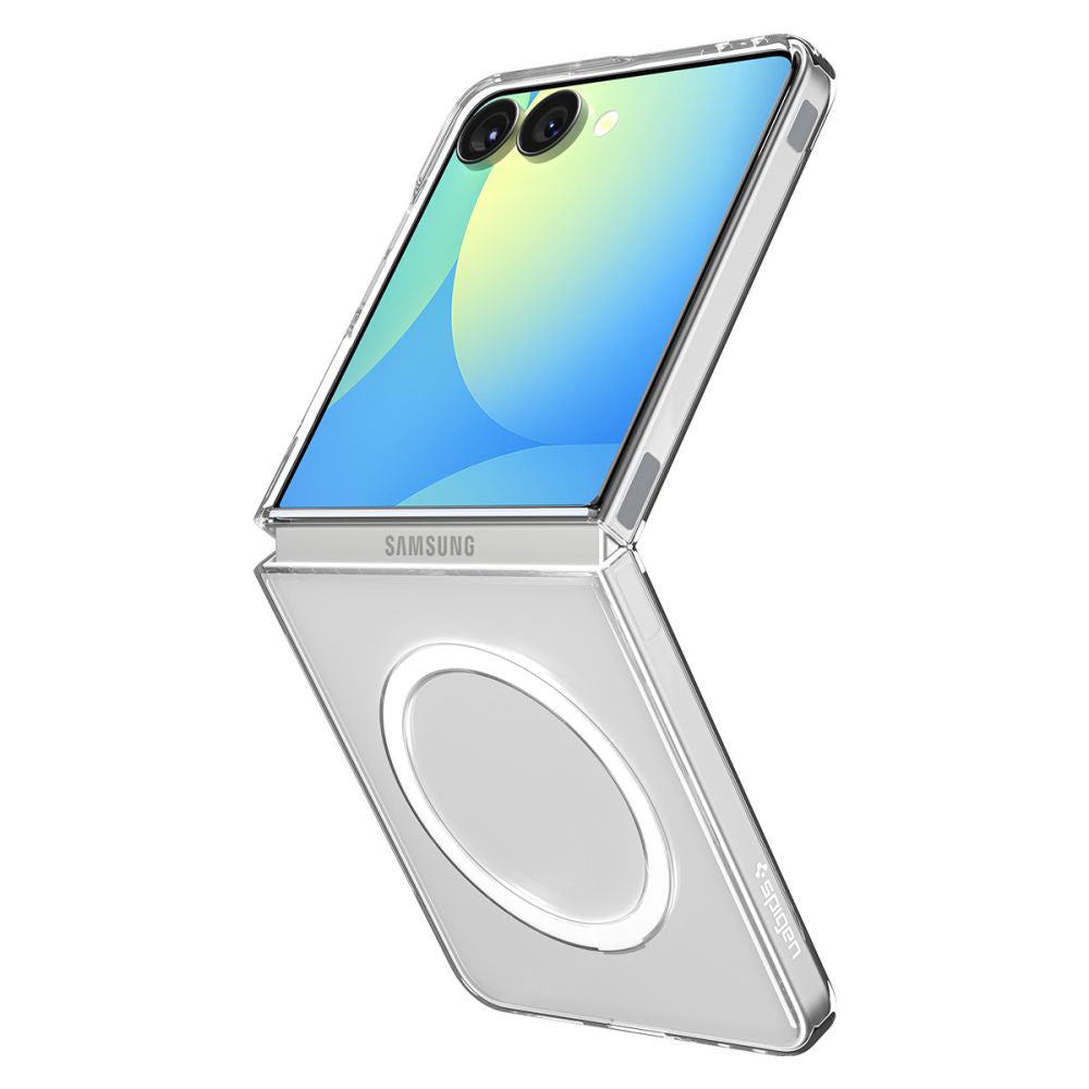 MagSafe-deksel for Samsung Galaxy Z Flip7 F766, Spigen, Air Skin, Transparent ACS09556