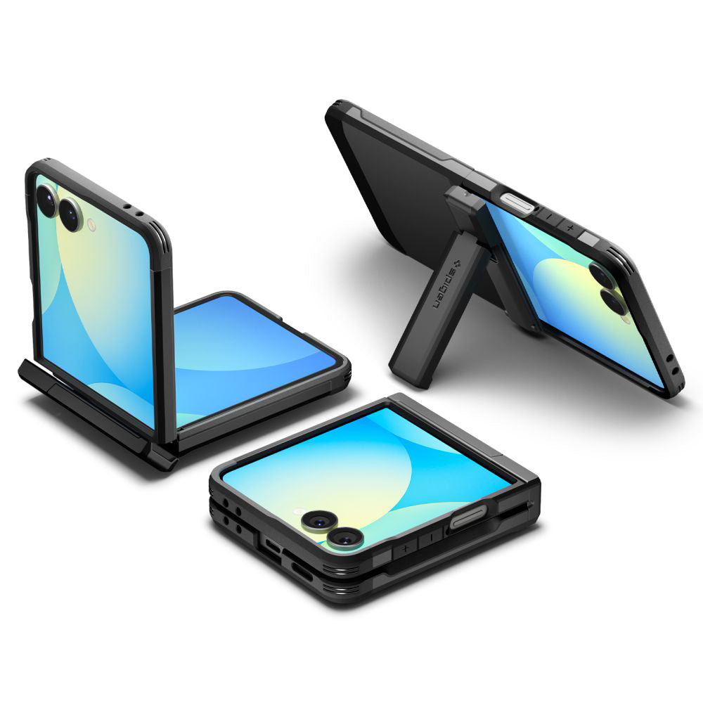 MagSafe-deksel for Samsung Galaxy Z Flip7 F766, Spigen, Tough Armor Pro, Svart ACS09561
