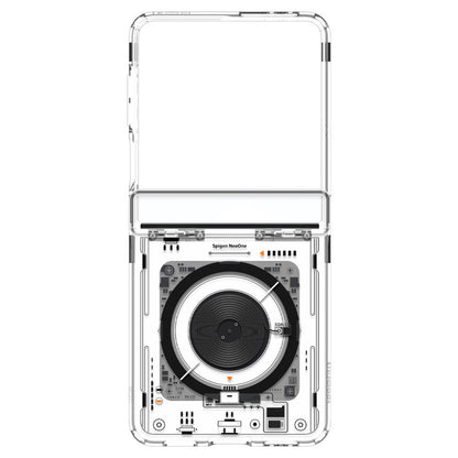 MagSafe-deksel for Samsung Galaxy Z Flip7 F766, Spigen, Ultra Hybrid Pro Neo One, Gjennomsiktig ACS09560