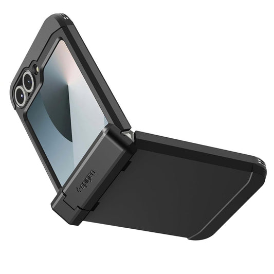 MagSafe-deksel for Samsung Galaxy Z Flip7 FE F761 / Z Flip6 F741, Spigen, Tough Armor Pro, Svart ACS09807