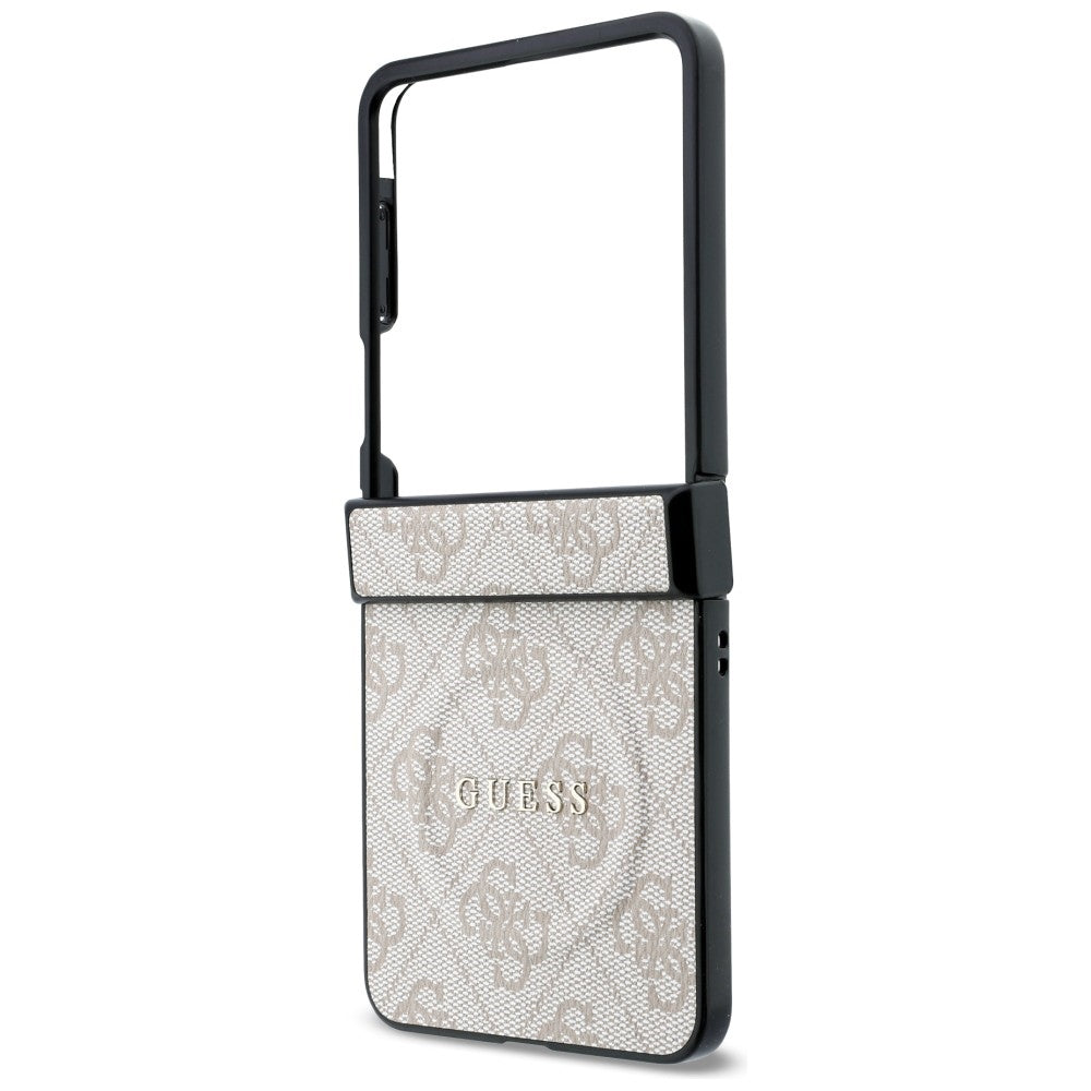 MagSafe-deksel for Samsung Galaxy Z Flip8 F776, Guess, 4G Leather Classic, Rosa