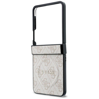 MagSafe-deksel for Samsung Galaxy Z Flip8 F776, Guess, 4G Leather Classic, Rosa