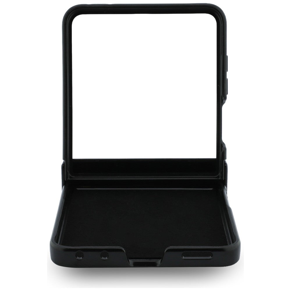 MagSafe-deksel for Samsung Galaxy Z Flip8 F776, Guess, Ring Stand Grained Classic Logo, Beige
