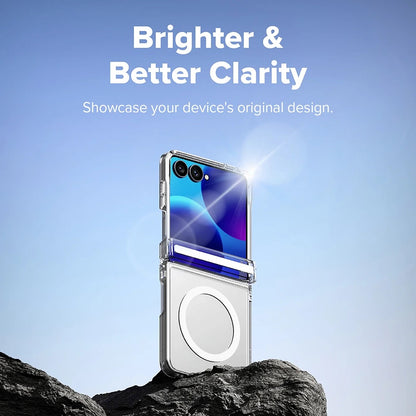 MagSafe-deksel for Samsung Galaxy Z Flip8 F776, Ringke, Fusion Flap, Transparent