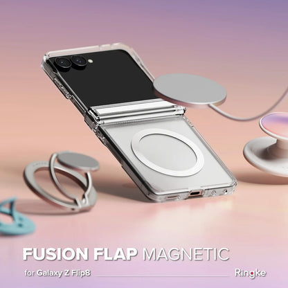 MagSafe-deksel for Samsung Galaxy Z Flip8 F776, Ringke, Fusion Flap, Transparent