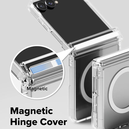 MagSafe-deksel for Samsung Galaxy Z Flip8 F776, Ringke, Fusion Flap, Transparent