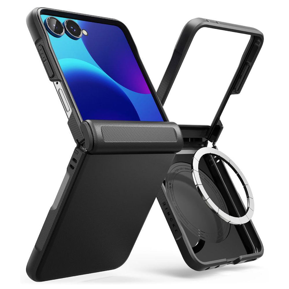 MagSafe-deksel for Samsung Galaxy Z Flip8 F776, Ringke, Onyx Flap, Svart