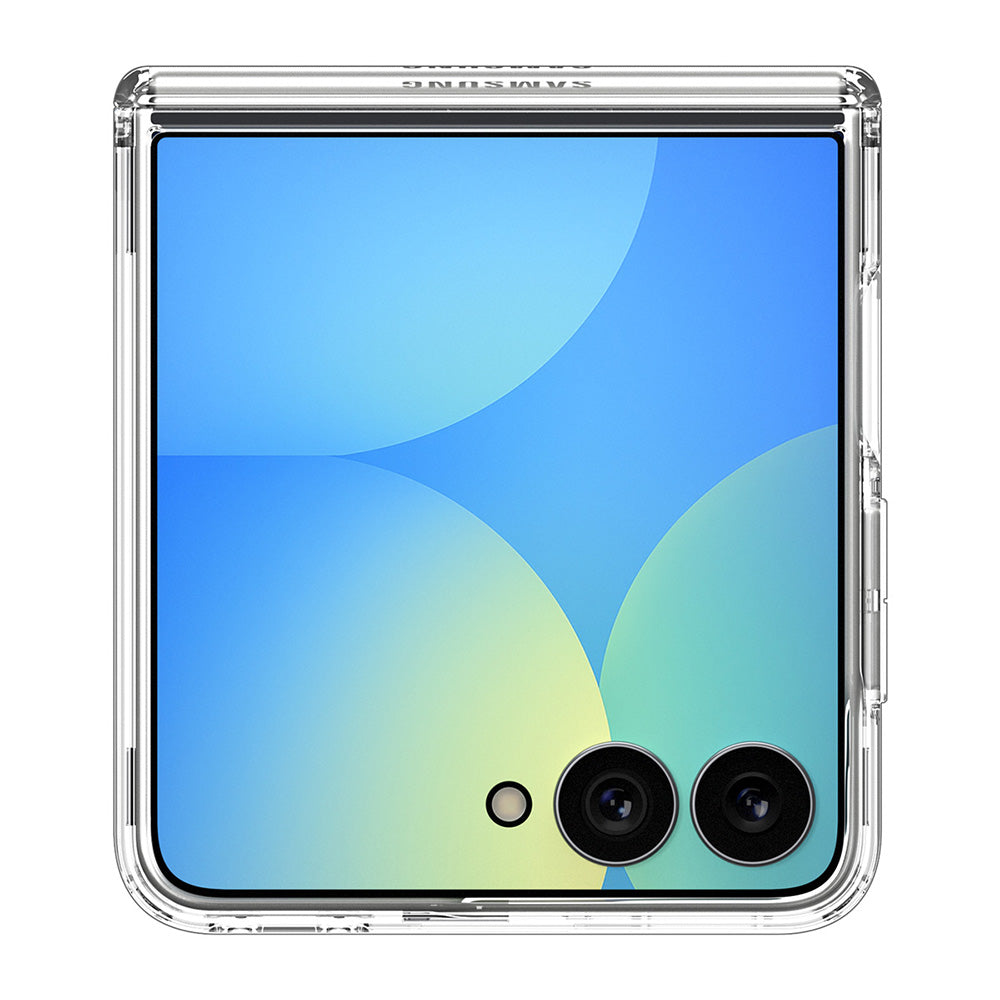 MagSafe-deksel for Samsung Galaxy Z Flip8 F776, Spigen, Ultra Hybrid Pro, Gjennomsiktig hvit ACS11524