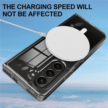 MagSafe-deksel for Samsung Galaxy Z Fold6 F956, Techsuit, Pro, Transparent