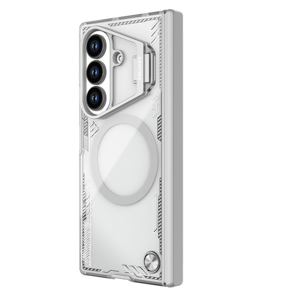 MagSafe-deksel for Samsung Galaxy Z Fold7 F966, Nillkin, Iceblade Prop med kamerautskjæring, grå