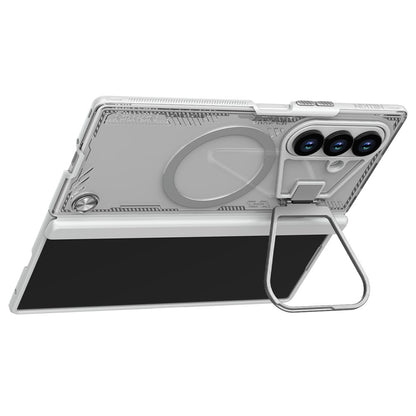 MagSafe-deksel for Samsung Galaxy Z Fold7 F966, Nillkin, Iceblade Prop med kamerautskjæring, grå