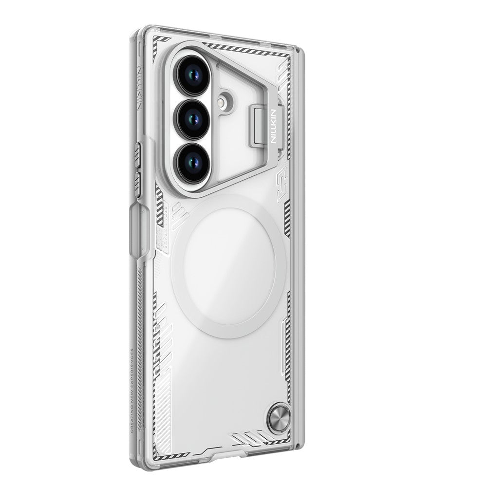 MagSafe-deksel for Samsung Galaxy Z Fold7 F966, Nillkin, Iceblade Prop med kamerautskjæring, grå