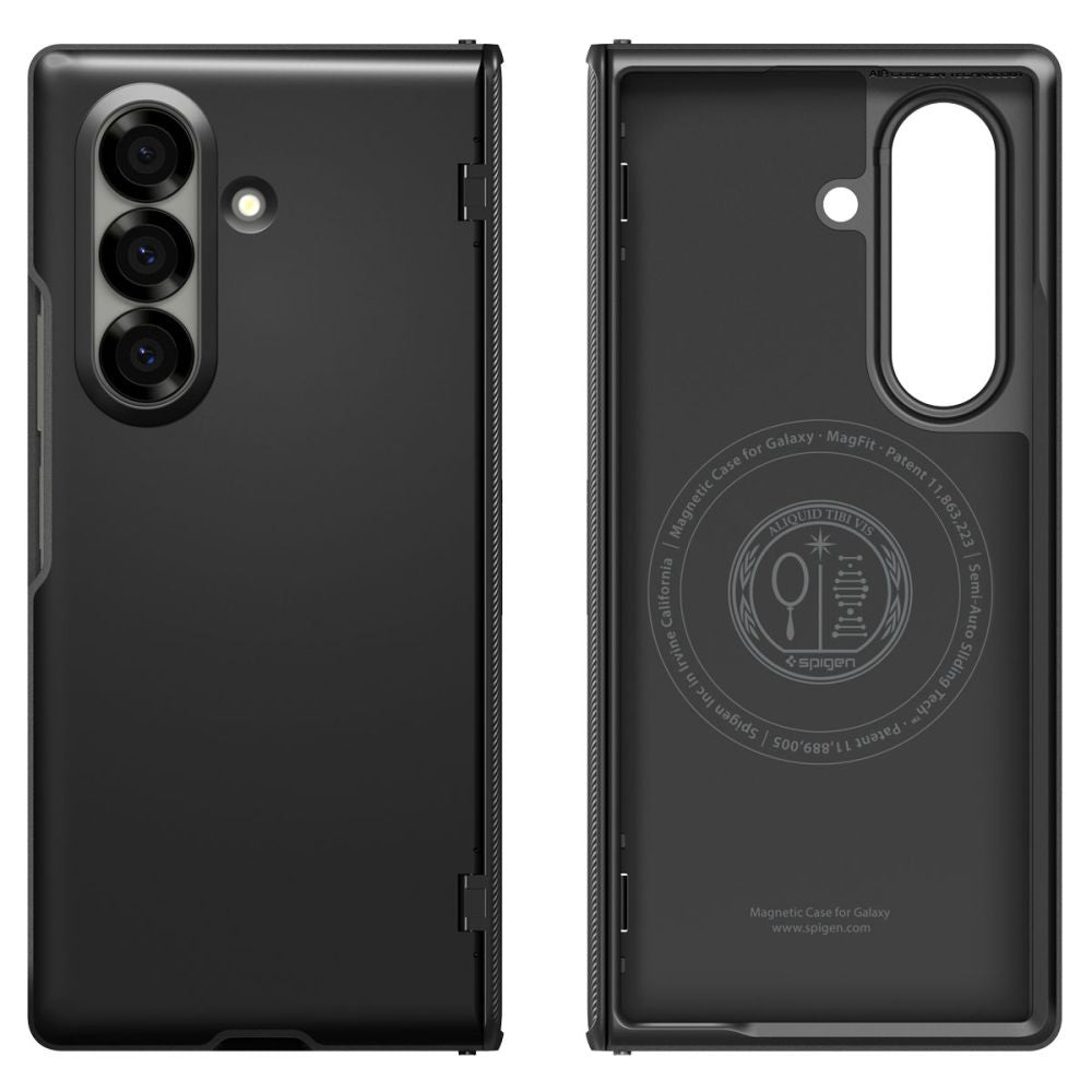 MagSafe-deksel for Samsung Galaxy Z Fold7 F966, Spigen, Slim Armor Pro, Svart