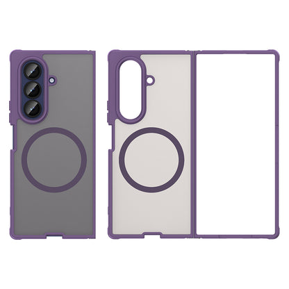 MagSafe-deksel for Samsung Galaxy Z Fold7 F966, Techsuit, HaloFrost II, Lilla