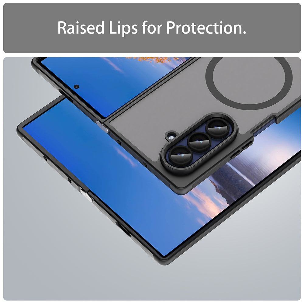 MagSafe-deksel for Samsung Galaxy Z Fold7 F966, Techsuit, HaloFrost II, svart