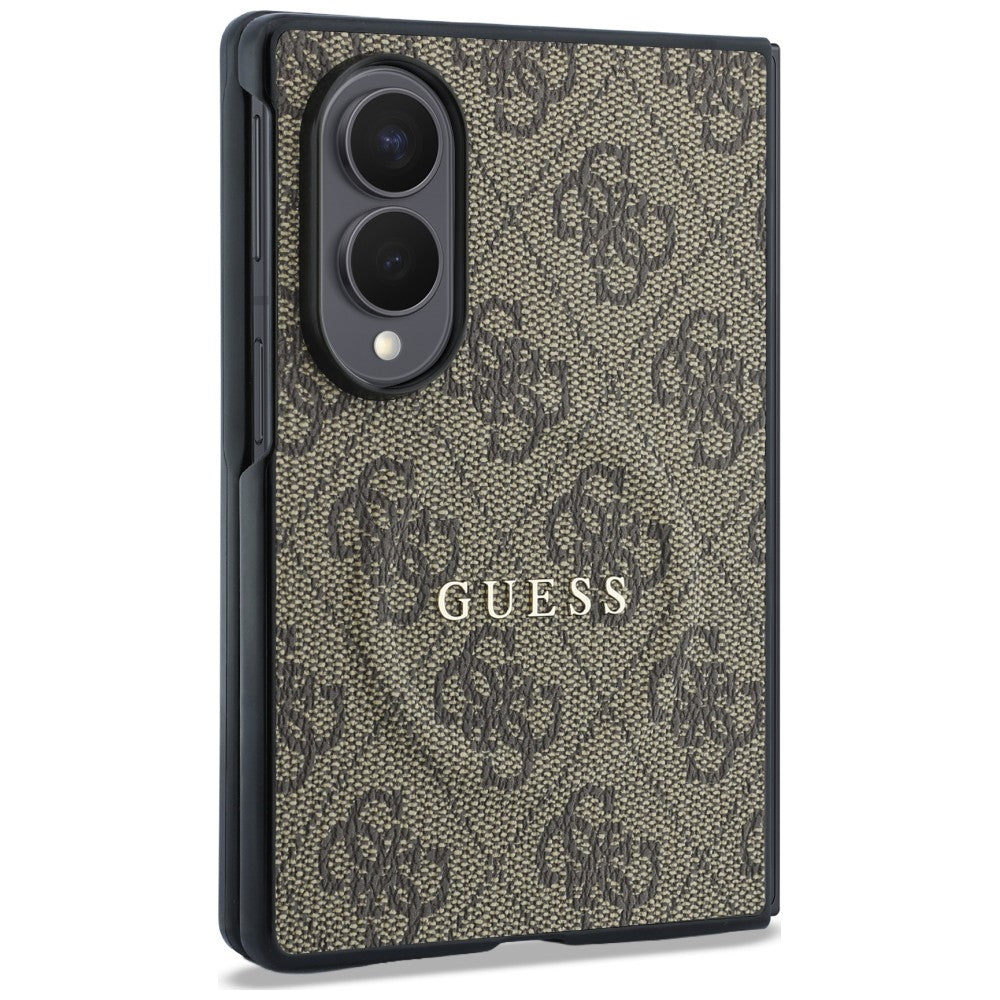 MagSafe-deksel for Samsung Galaxy Z Fold8 F971, Guess, 4G Leather Classic, Brun