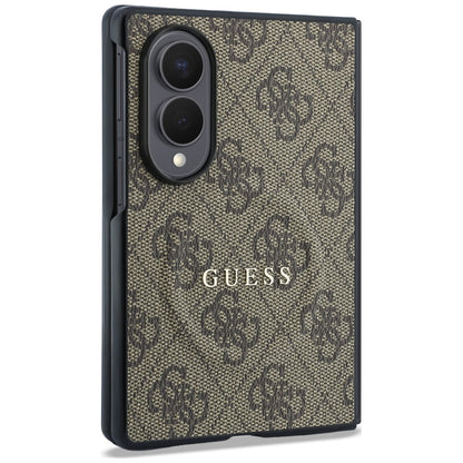 MagSafe-deksel for Samsung Galaxy Z Fold8 F971, Guess, 4G Leather Classic, Brun
