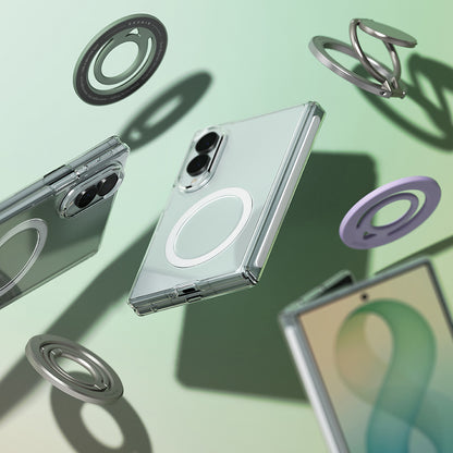 MagSafe-deksel til Samsung Galaxy Z Fold8 F971, Ringke, Fusion Air Flap, gjennomsiktig