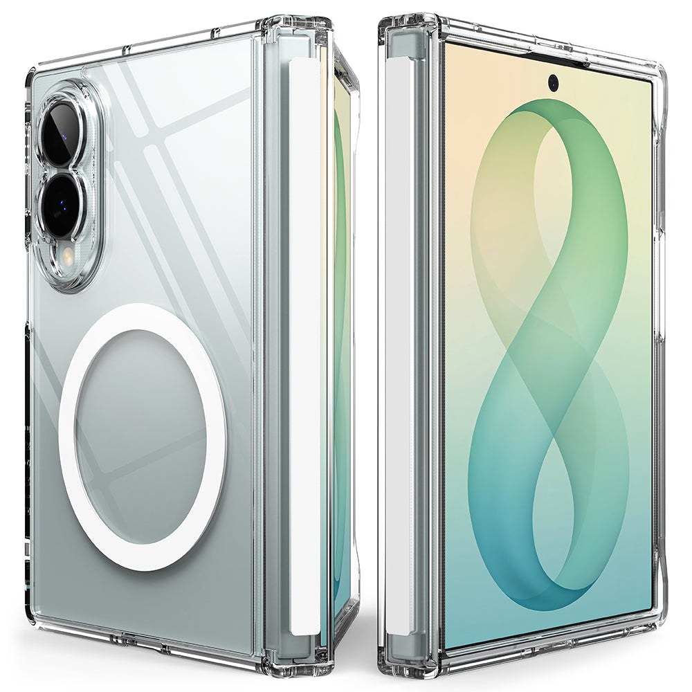 MagSafe-deksel for Samsung Galaxy Z Fold8 F971, Ringke, Fusion Flap, Transparent