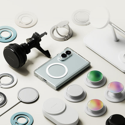 MagSafe-deksel til Samsung Galaxy Z Fold8 F971, Ringke, Fusion, gjennomsiktig