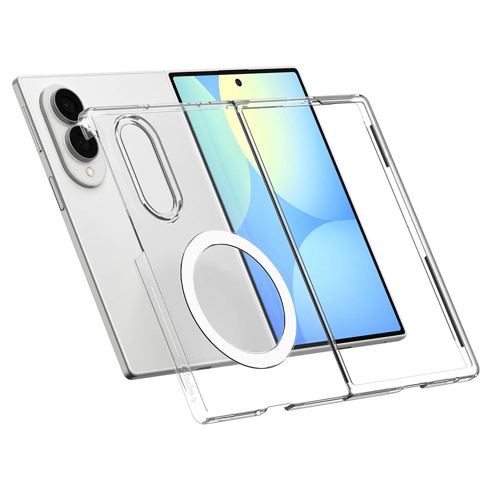 MagSafe-deksel for Samsung Galaxy Z Fold8 F971, Spigen, Air Skin, Transparent Hvit ACS11952