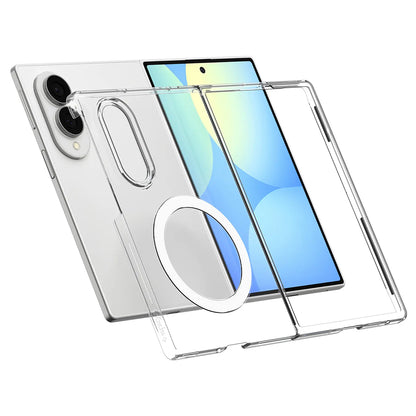 MagSafe-deksel for Samsung Galaxy Z Fold8 F971, Spigen, Air Skin, Transparent Hvit ACS11952