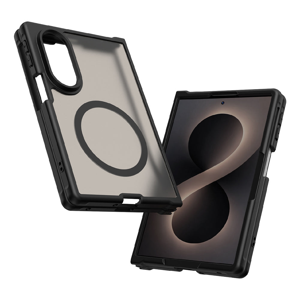 MagSafe-deksel for Samsung Galaxy Z Fold8 F971, Techsuit, HaloFrost II, svart