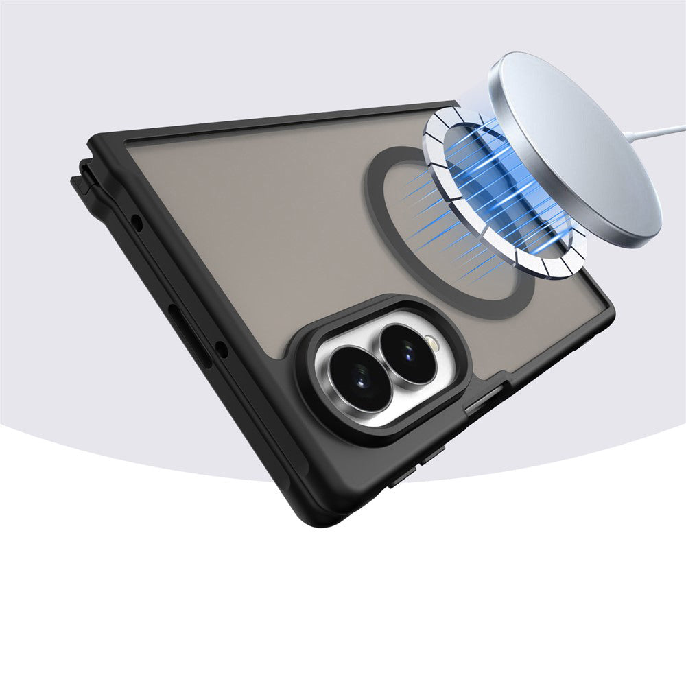 MagSafe-deksel for Samsung Galaxy Z Fold8 F971, Techsuit, HaloFrost II, svart