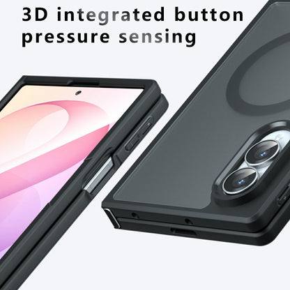 MagSafe-deksel for Samsung Galaxy Z Fold8 F971, Techsuit, PureFrost, Satinert svart